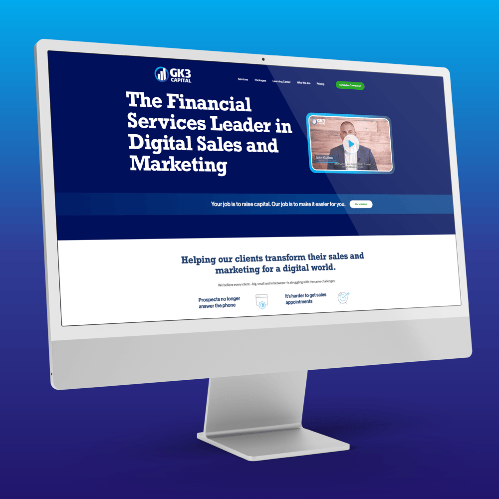 45749 GK3 Marketing Campaign Landing Page Website Redesign