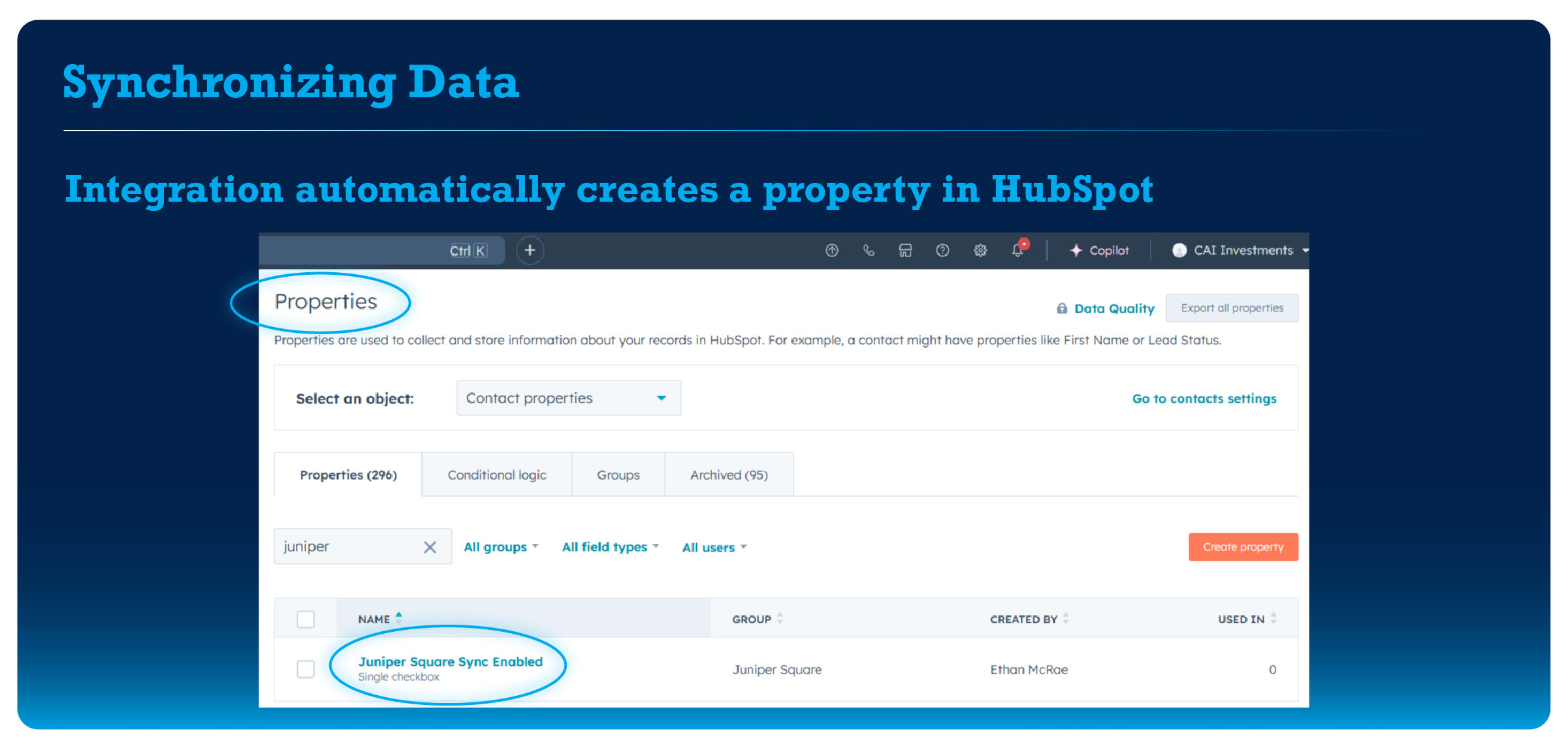 Juniper Square and HubSpot Integration: How to Streamline Investor ...