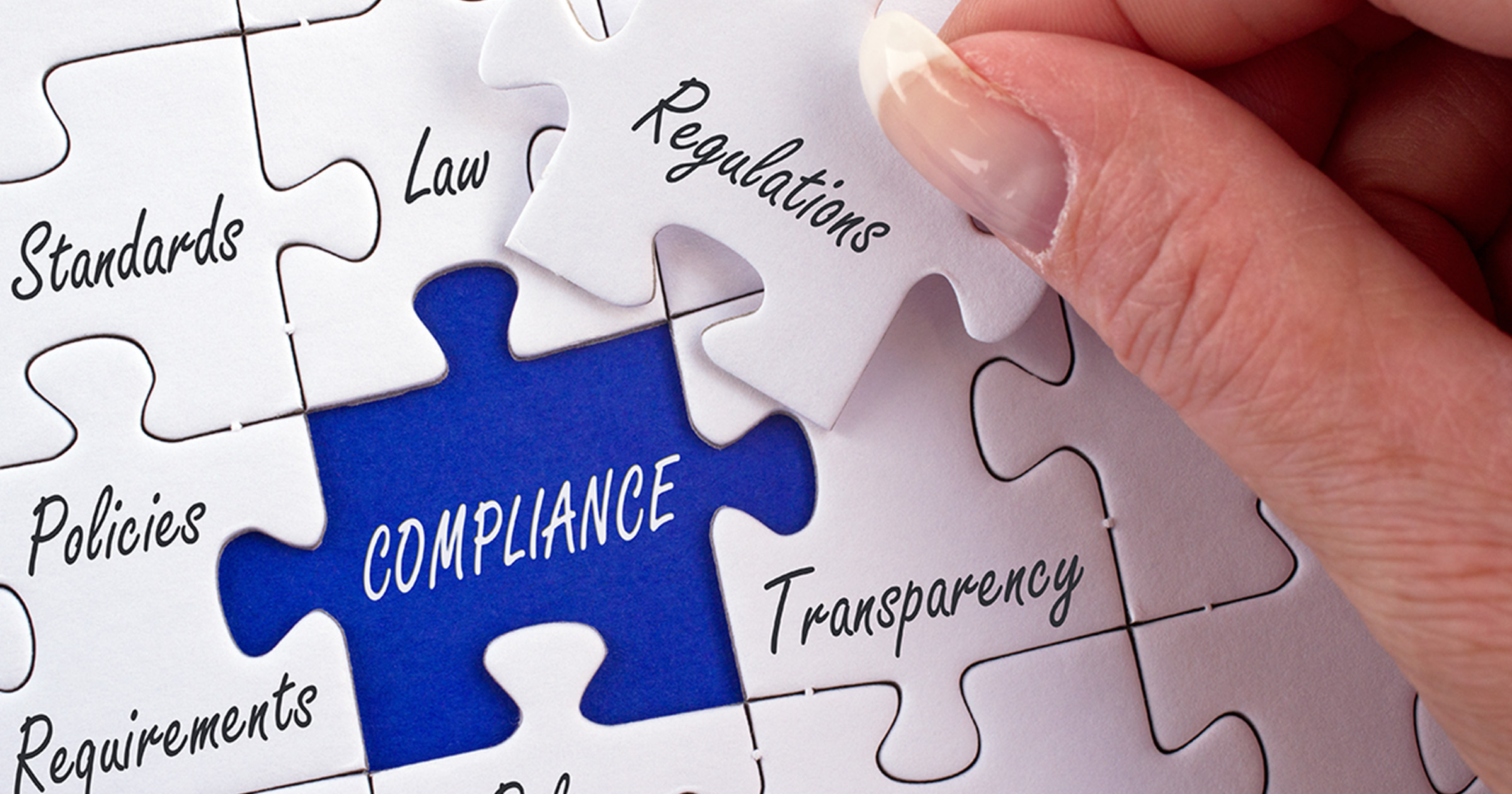 Placing puzzle piece into place