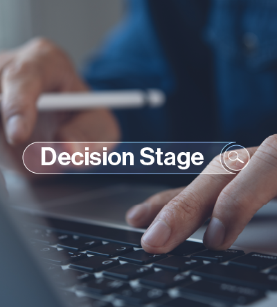 Person typing on computer