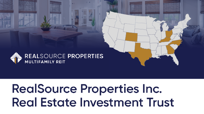 RealSource Factsheet Multifamily Investment 