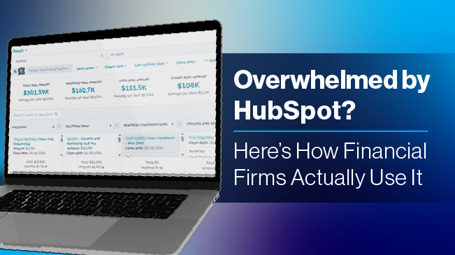 Key Uses of HubSpot for Financial Services