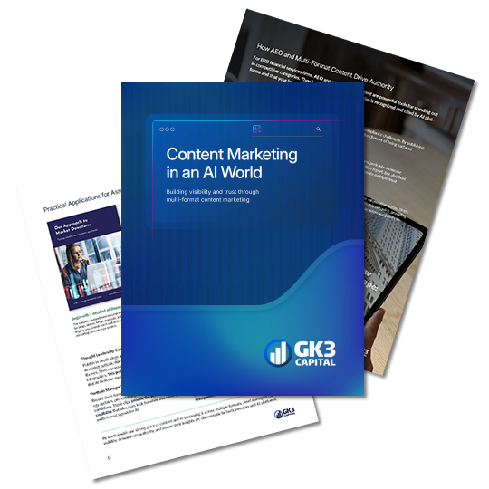 Content Marketing in an AI World