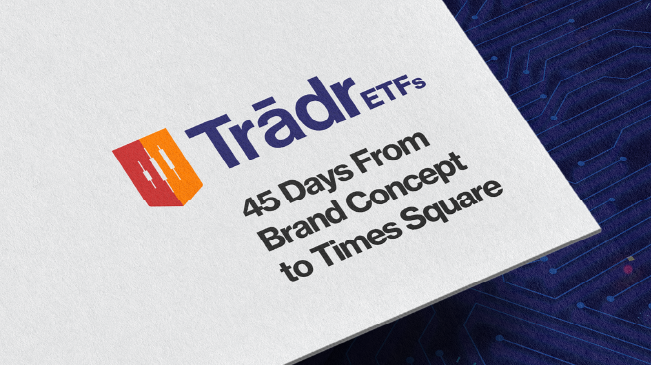 Tradr ETFs Brand Visual Identity 